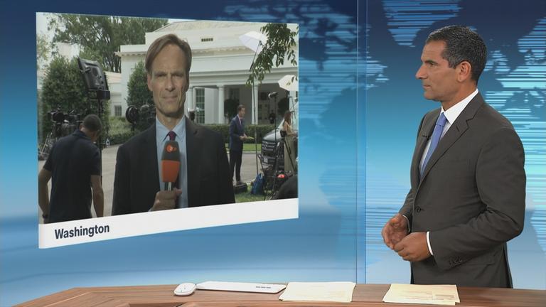 Wulf Schmiese im Schaltgespräch aus Washington D.C.