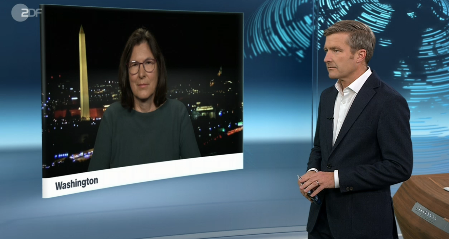 Schaltgespräch mit ZDF-Korrespondentin Heike Slansky