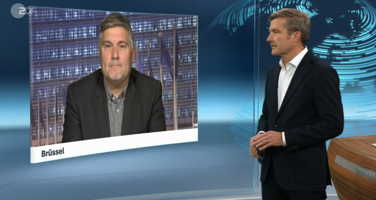 Schaltgespräch mit ZDF-Korrespondent Andreas Stamm