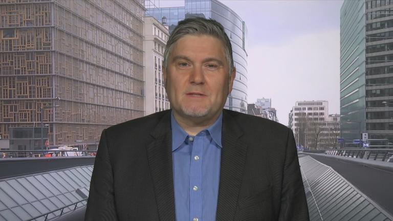 Ein Schaltgespräch mit ZDF-Korrespondent Andreas Stamm.