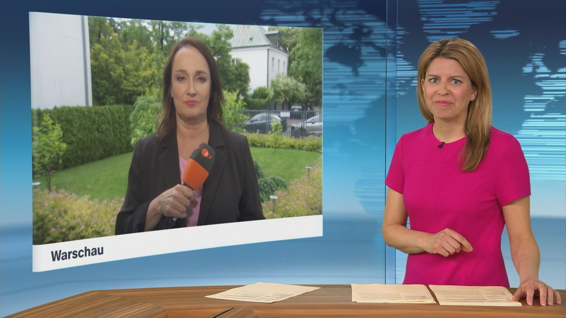 Natalie Steger in Warschau.
