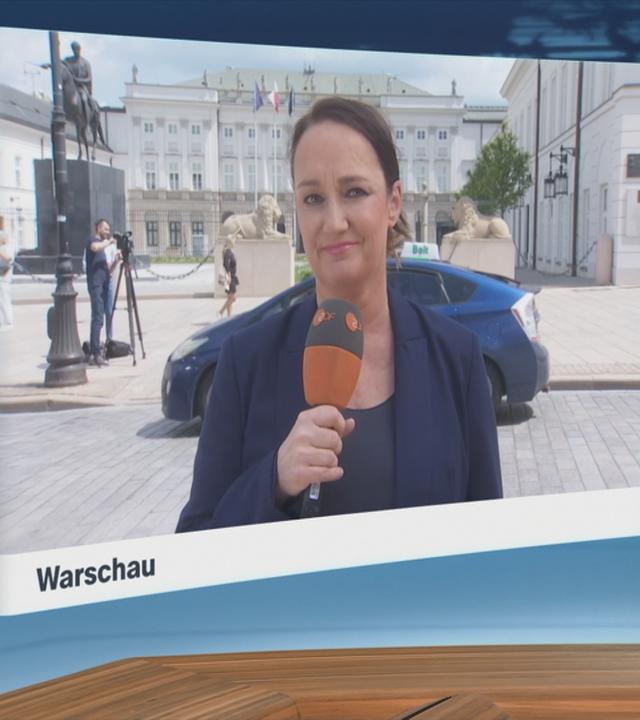ZDF-Korrespondentin Natalie Steger aus Warschau