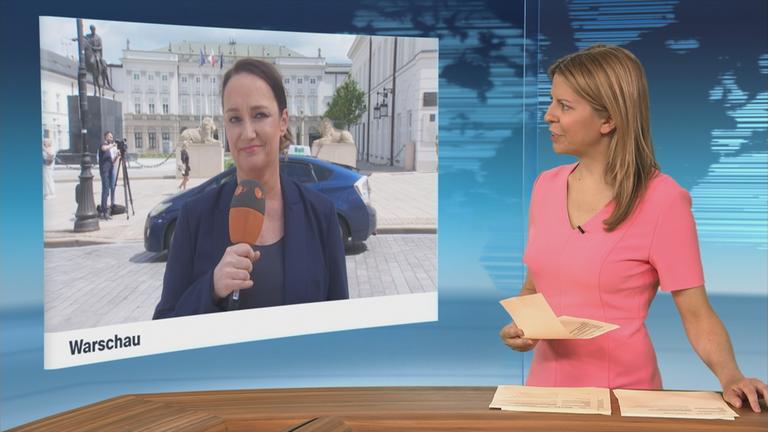 ZDF-Korrespondentin Natalie Steger aus Warschau
