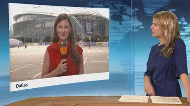 Spanien trifft auf Frankreich - wer macht das Rennen? ZDF-Korrespondentin Amelie Stiefvatter berichtet vor Ort.