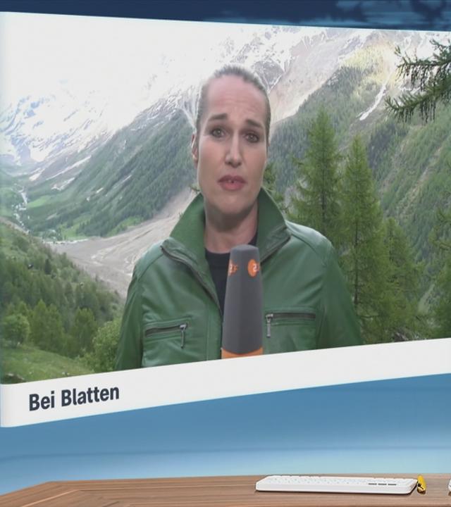 ZDF-Reporterin Sandra Susanka in der Schweiz