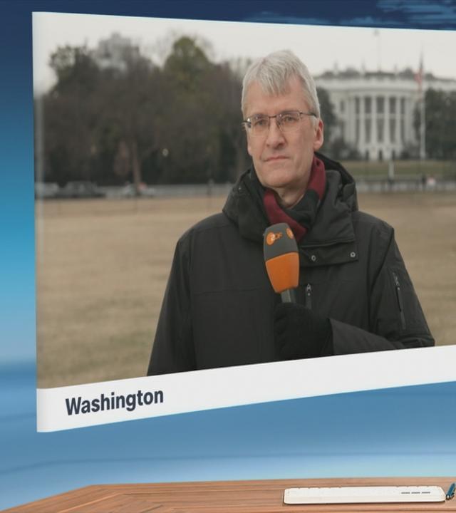 Ein Schalgespräch mit ZDF-Korrespondent Elmar Theveßen.