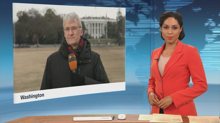 Ein Schalgespräch mit ZDF-Korrespondent Elmar Theveßen.