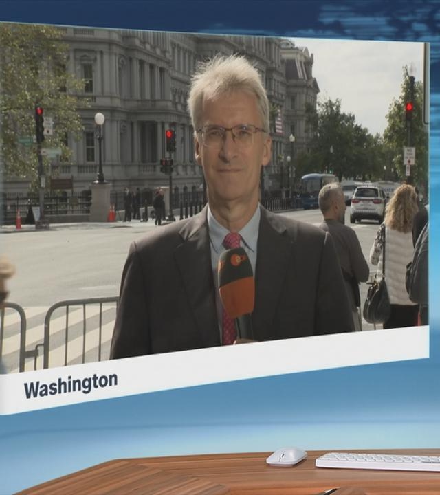 ZDF-Korrespondent Elmar Theveßen in Washington