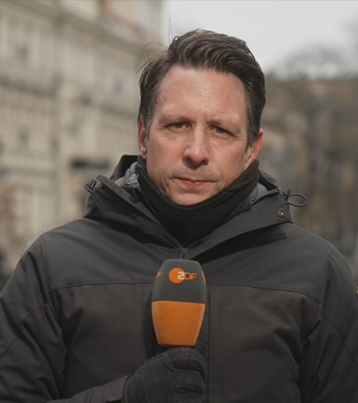 ZDF-Reporter Timm Kröger berichtet aus Odessa.