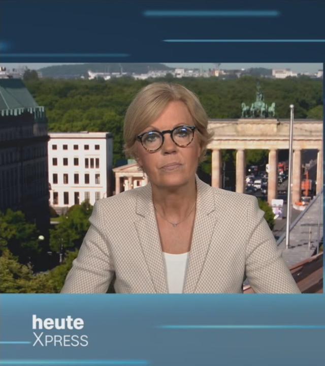 Schaltgespräch mit ZDF-Korrespondentin Ines Trams zur Kabinettstagung in Brandenburg