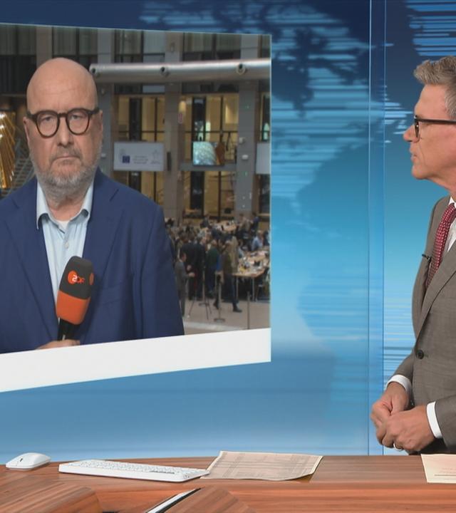 Schaltgespräch zur Finanznot der Ukraine