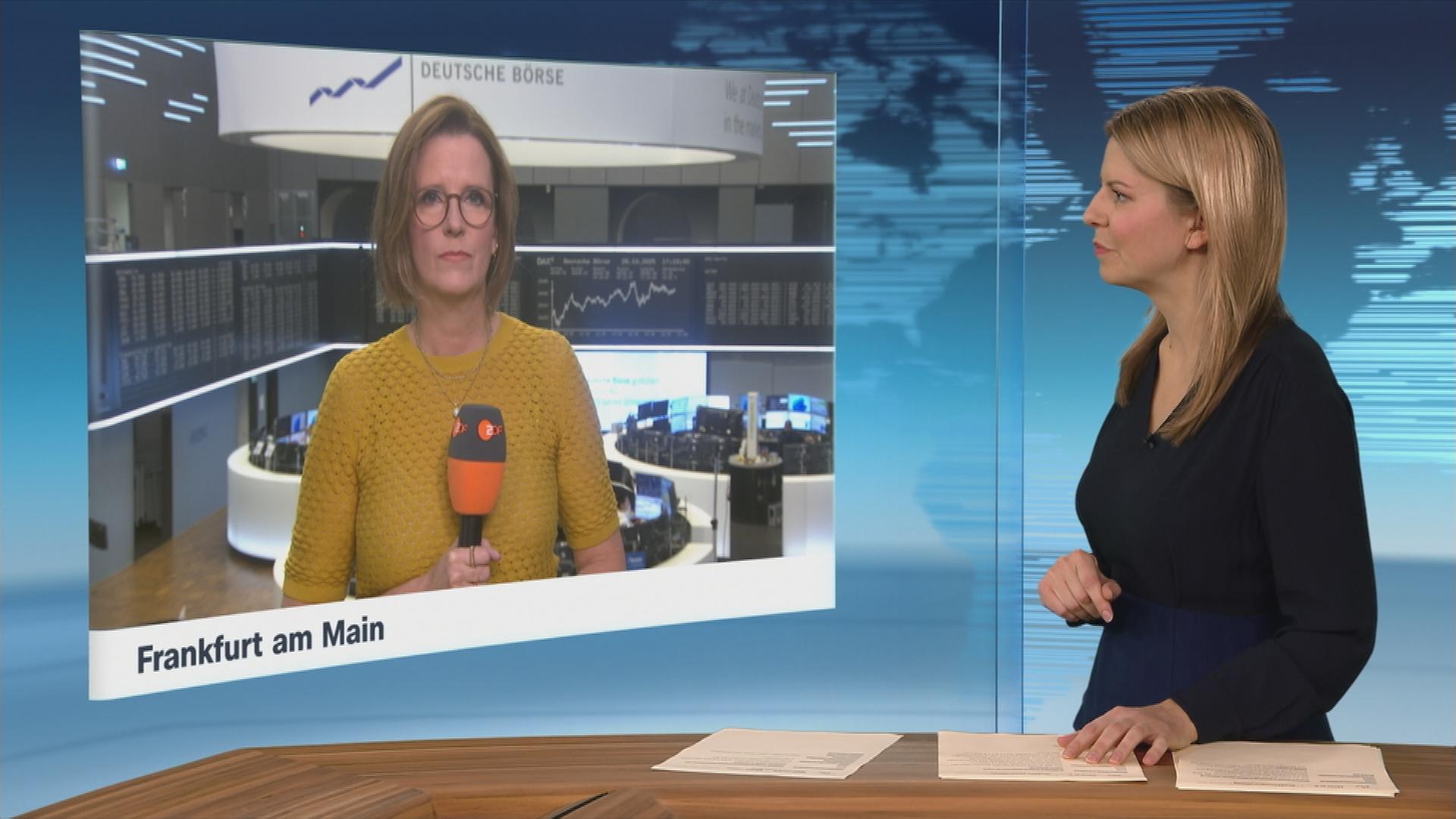 Valerie Haller im Schalgespräch mit der Börse