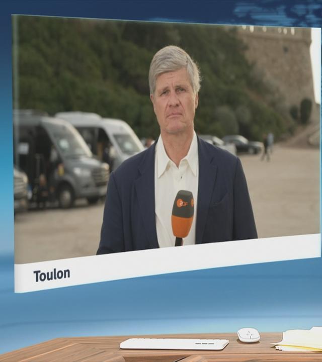 ZDF-Korrespondent Thomas Walde in Touron