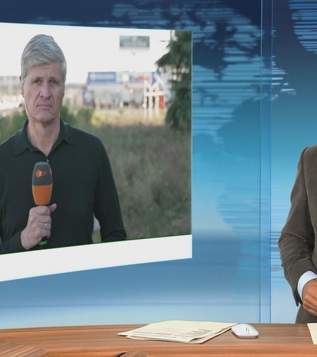 ZDF-Korrespondent Thomas Walde ist zu sehen.