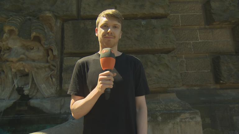 Kai Witvrouwen mit ZDF-Mikrofon