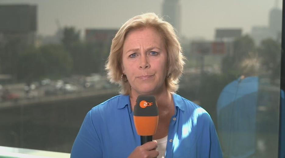 ZDF-Korrespondentin Isabelle Tümena