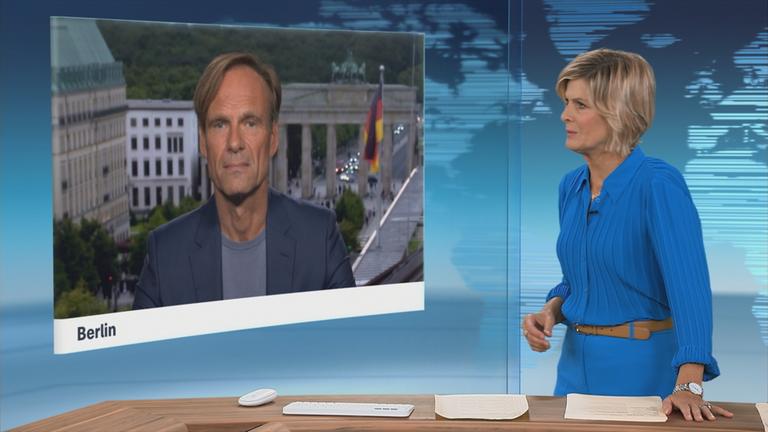 Wulf Schmiese im Schaltgespräch mit der heute