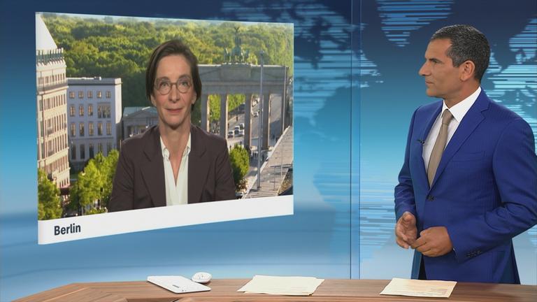 ZDF-Korrespondentin Diana Zimmermann berichtet aus Berlin.