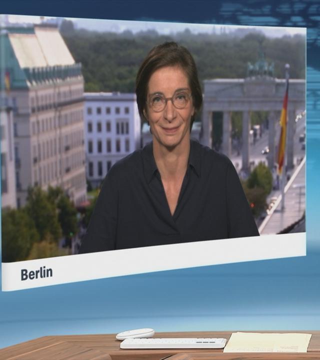 ZDF-Korrespondentin Diana Zimmermann in Berlin.