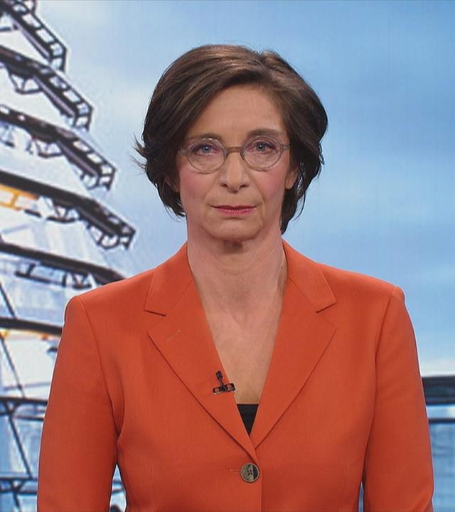Schaltgespräch mit ZDF-Korrespondentin Diana Zimmermann und Moderation