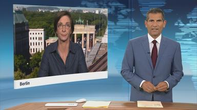 ZDF-Korrespondentin Zimmermann ist zu sehen.