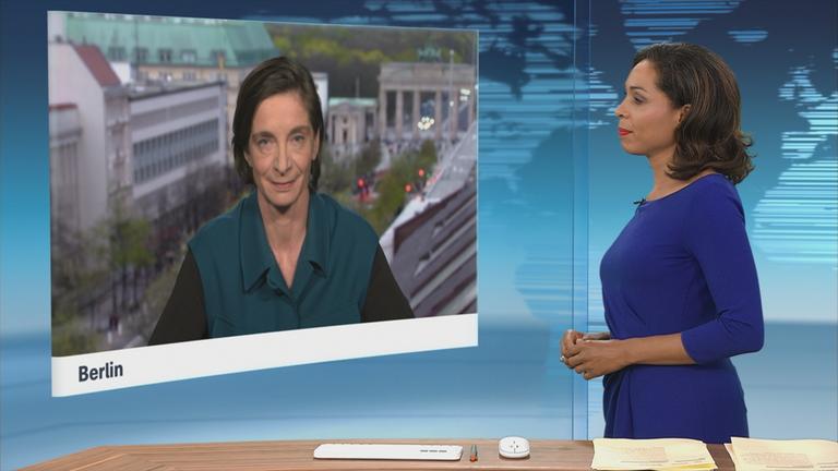 ZDF-Korrespondentin Diana Zimmermann 