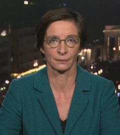 ZDF-Korrespondentin Diana Zimmermann in Berlin.