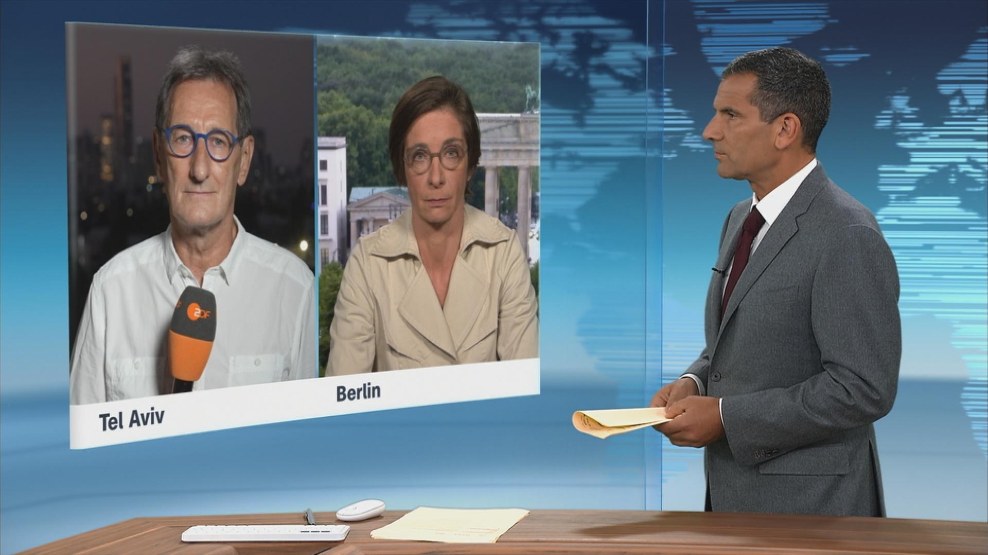  Diana Zimmermann und Luc Walpot im chaltgespräch mit der heute