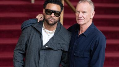 Shaggy und Sting beim Fotocall für The Last Ship
