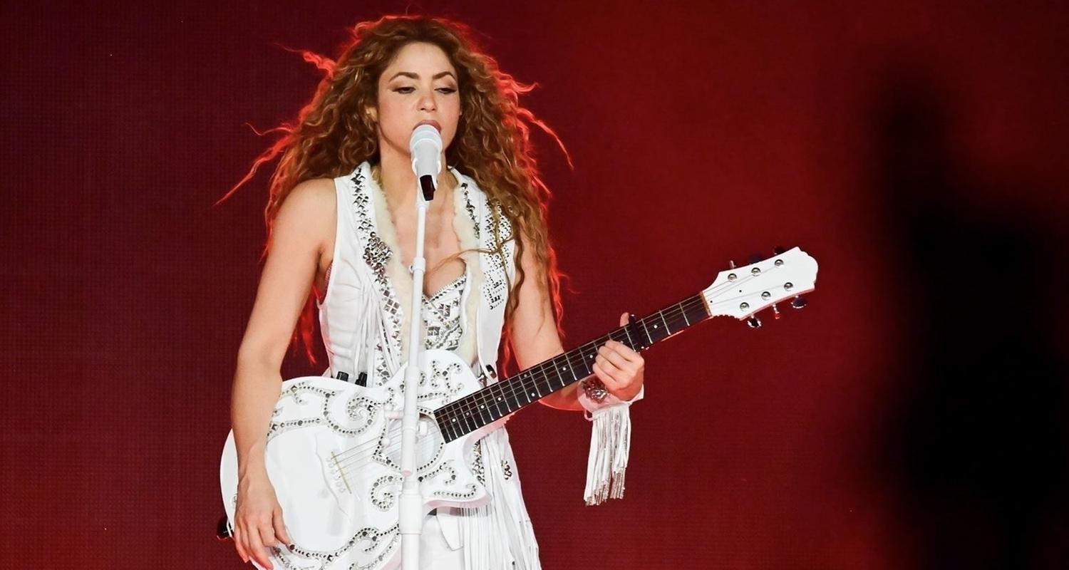 Shakira bei Konzert