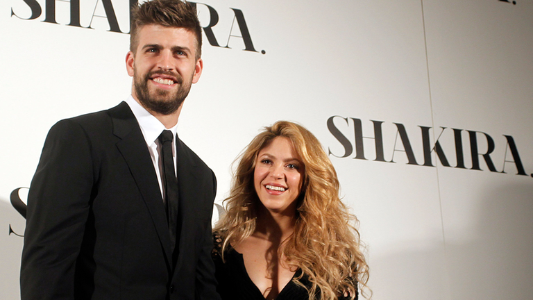 Sängerin Shakira (rechts) mit ihrem Ex Gerard Piqué.