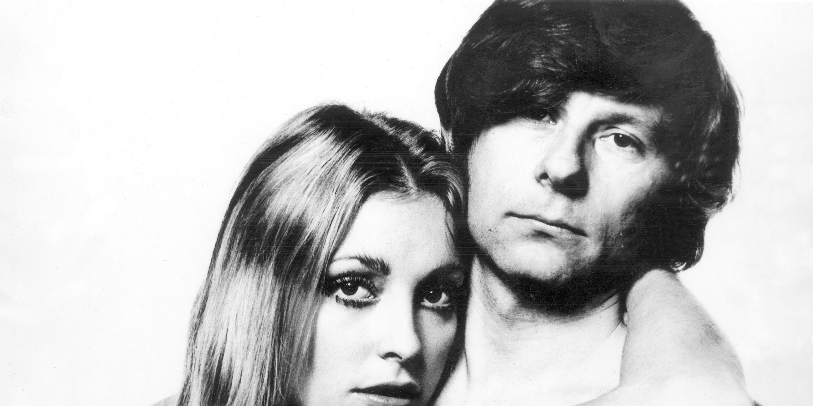 Sharon Tate und Roman Polanski (undatierte Aufnahme)
