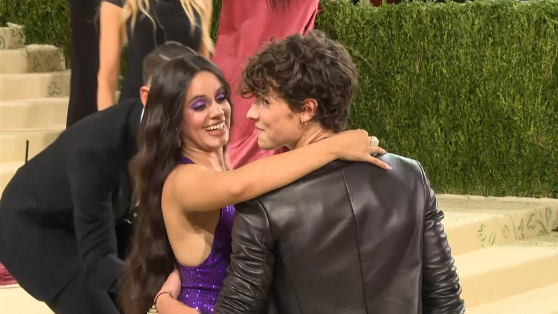 Ex-Paar Shawn Mendes und Camila Cabello auf dem roten Teppich der Metgala, Archiv 2021