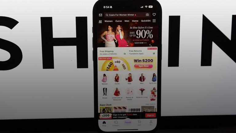 Chinesischer Onliine-Shop Shein