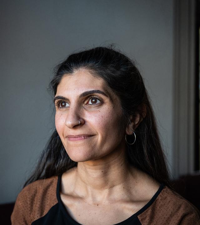 Autorin Shida Bazyar in Frankfurt am Main am 05.10.2026.