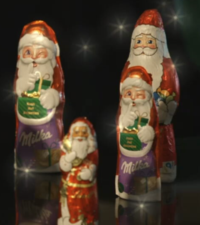 "Shrinkflation" bei Weihnachtsschokolade