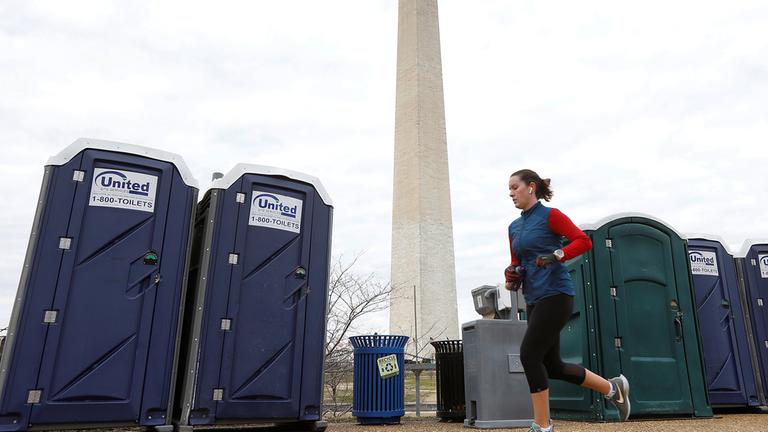 Archiv: Toiletten in Washington, USA, aufgenommen am 08.01.2019