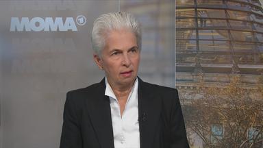 Die FDP-Politikerin Strack-Zimmermann ist zu sehen.