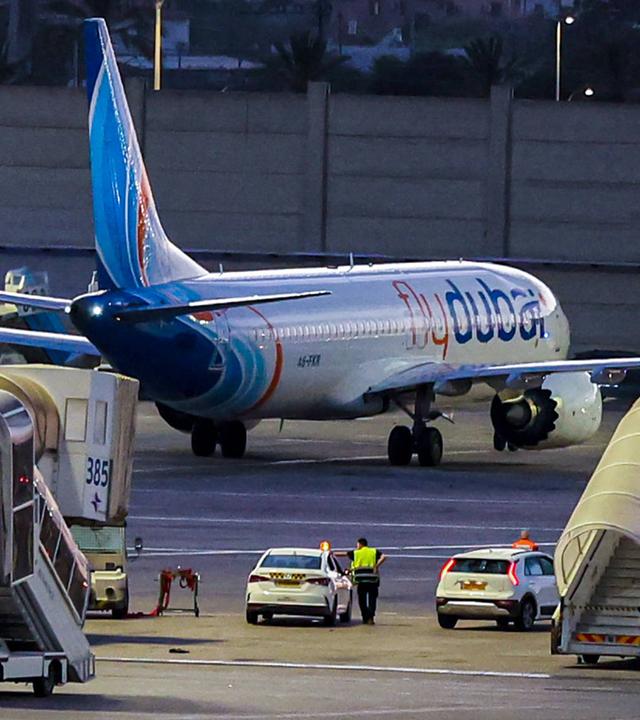 Eine Maschine von Flydubai mit israelischen Passagieren musste notlanden