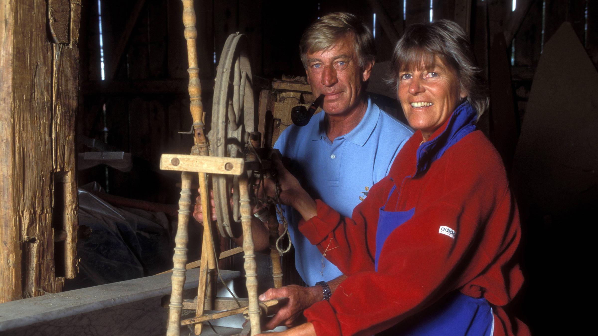 Siegfried Rauch seine Ehefrau Karin 1994