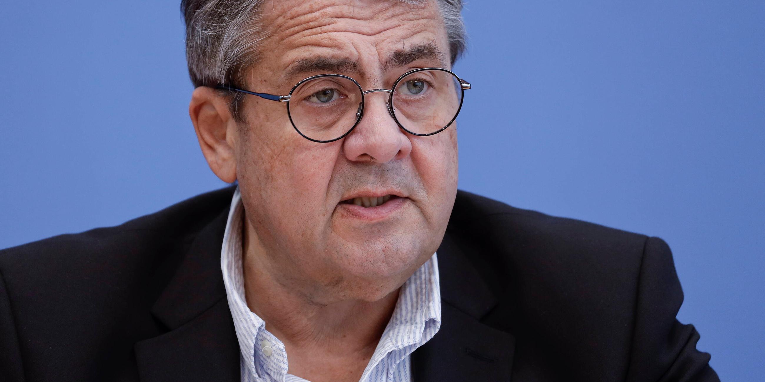 Archiv: Sigmar Gabriel am 27.10.2020