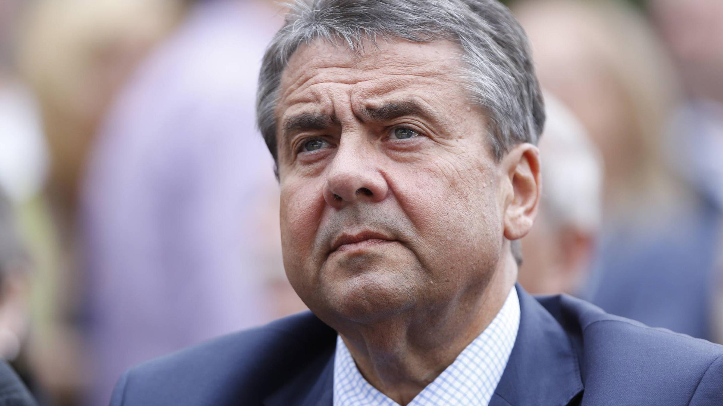 Sigmar Gabriel (SPD) in seinem Amt als Bundesaußenminister am 31.08.2018.