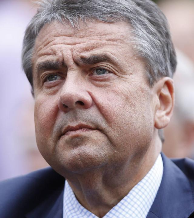 Sigmar Gabriel (SPD) in seinem Amt als Bundesaußenminister am 31.08.2018.