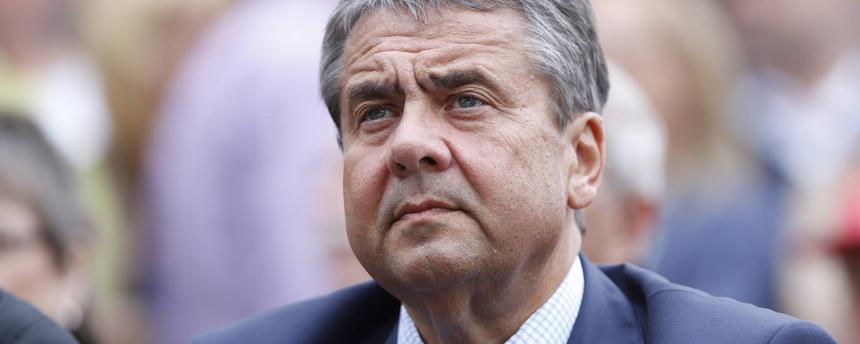 Sigmar Gabriel (SPD) in seinem Amt als Bundesaußenminister am 31.08.2018.