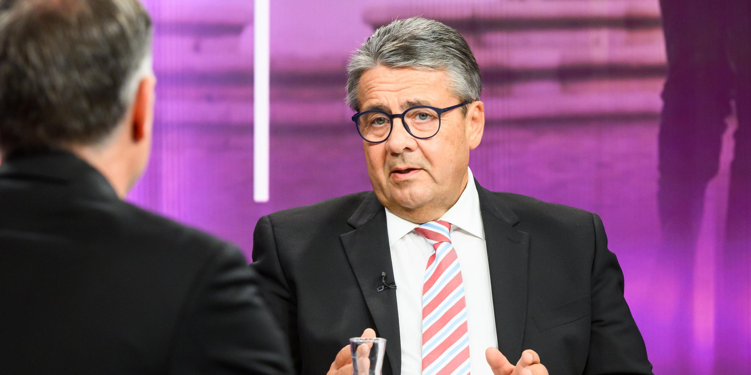 Sigmar Gabriel bei "maybrit illner"