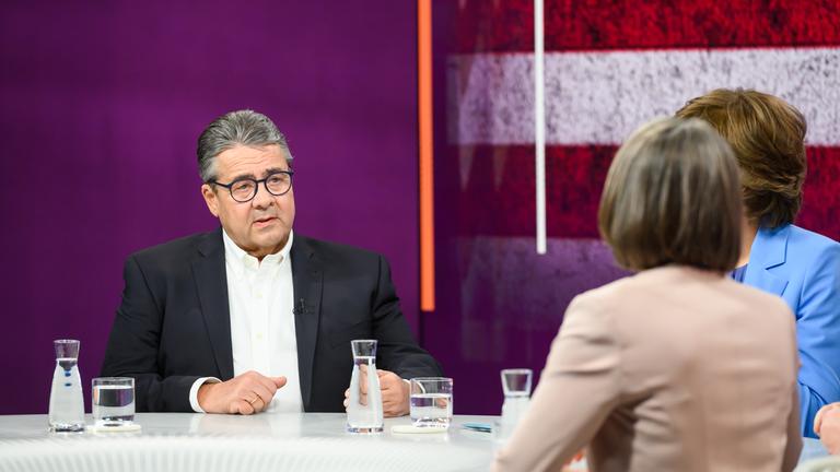 Sigmar Gabriel bei Maybrit Illner