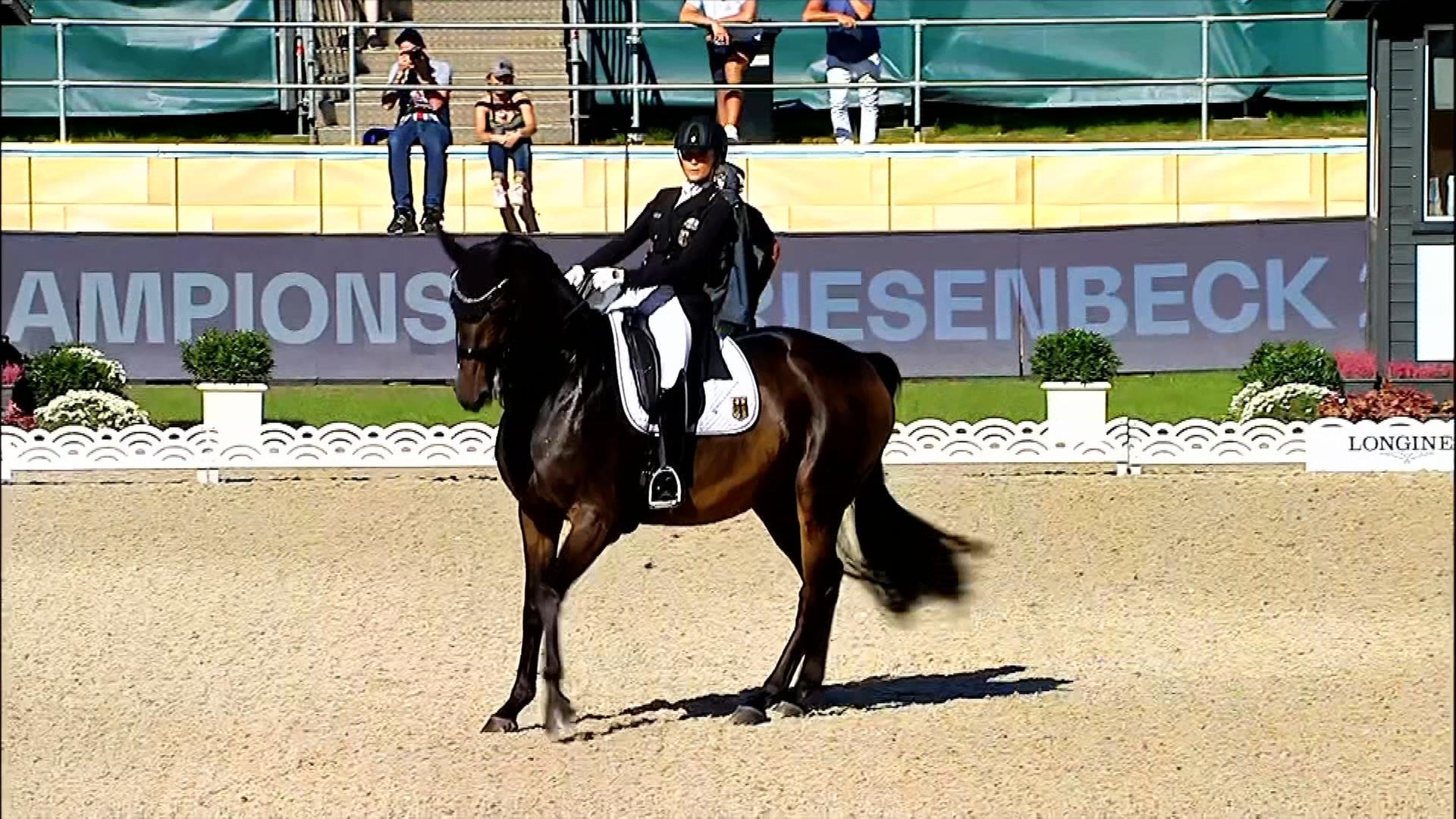 Silber für deutsche Dressur-Duos