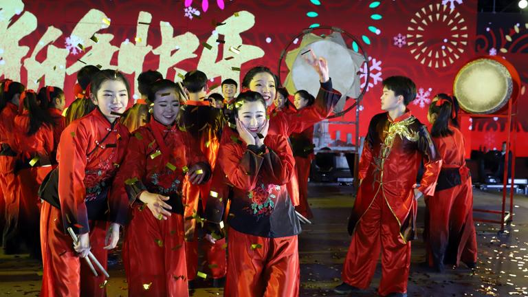China: Die Party vor der Party