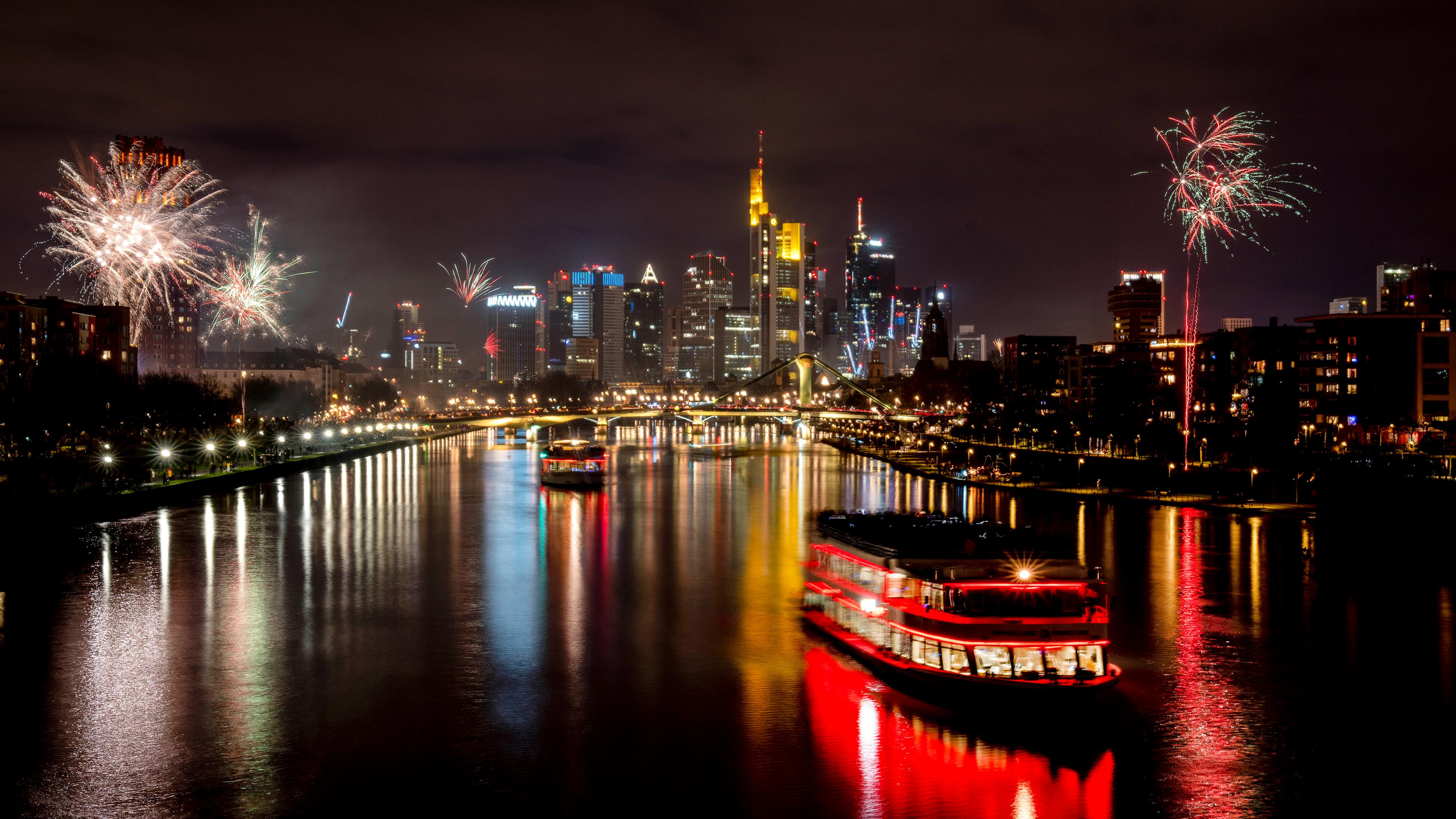 Feuerwerk in Frankfurt am Main