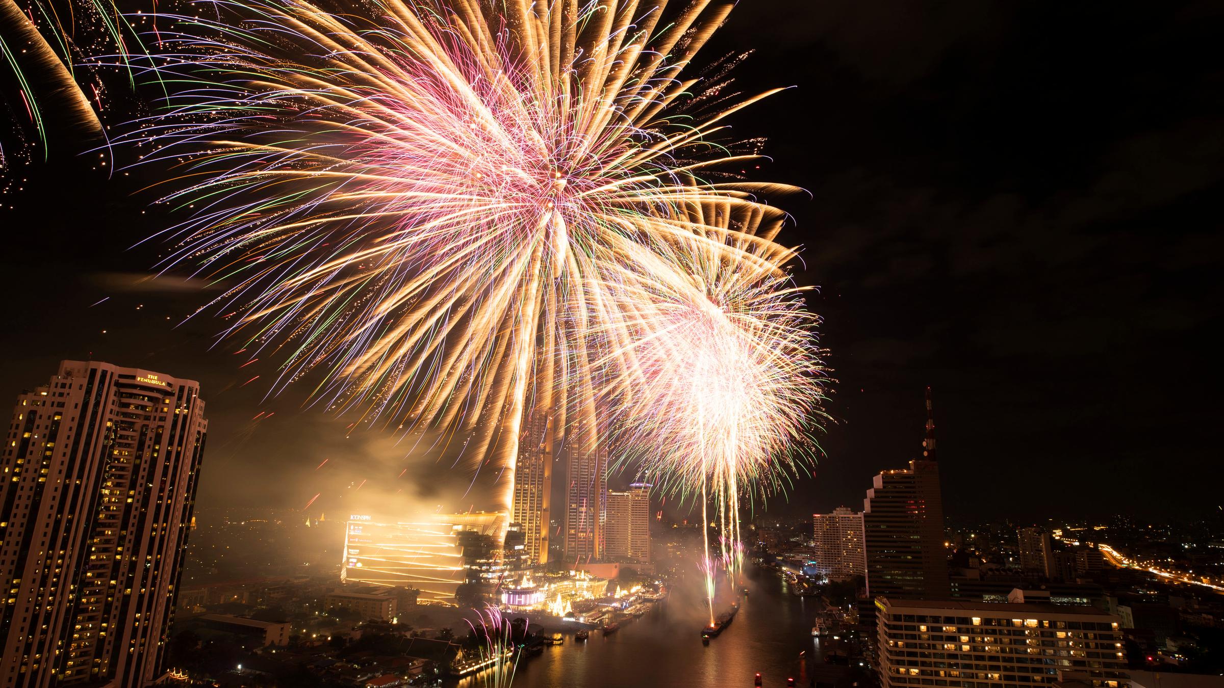 Silvester in Bangkok, Thailand